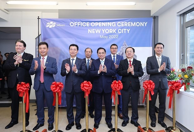 PM attends opening ceremony of FPT Software s second office in New York